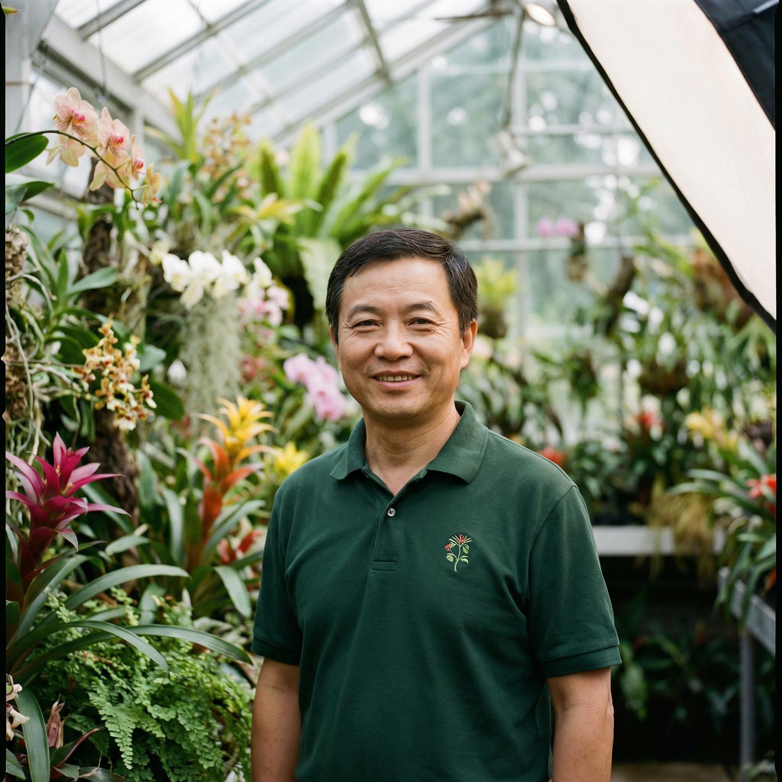 四虎视频植物学顾问陈教授